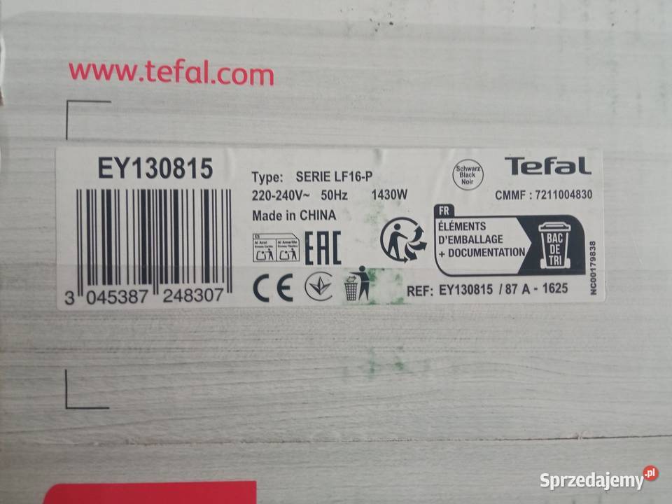 Frytkownica beztłuszczowa Tefal Easy Fry Bydgoszcz