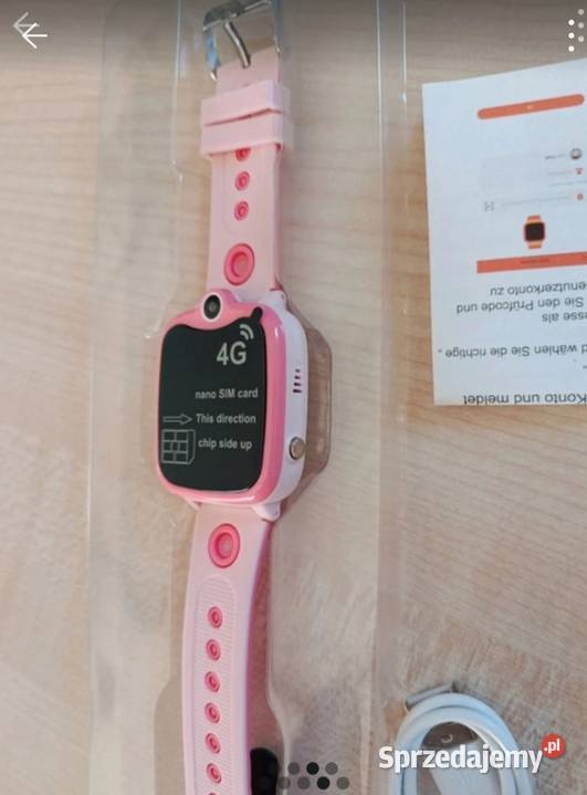 Sprzedam nowy dziecięcy smartwatch w kolorze Ligota Bialska sprzedam