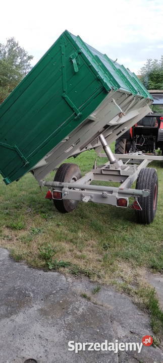 Przyczepa wywrotka na 3 strony Mońki sprzedam
