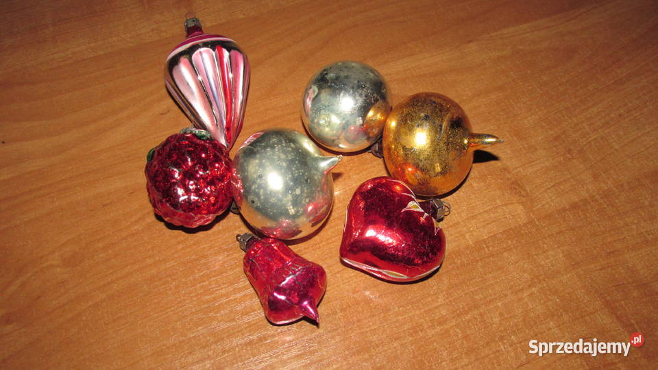 BOMBKI CHOINKOWE PRL Bytom