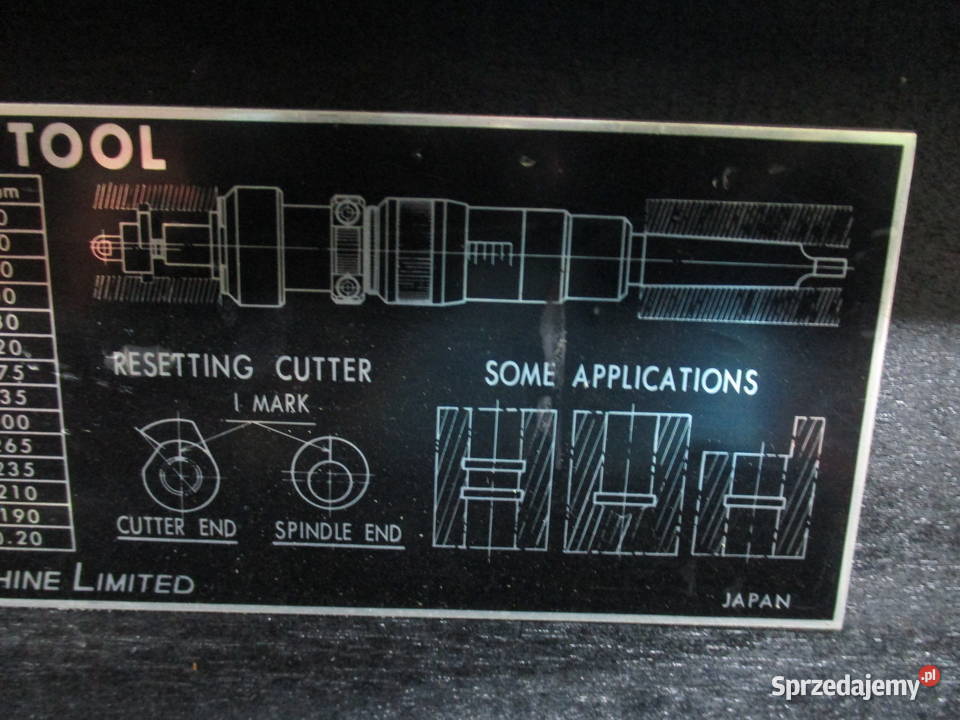 Gwintownik maszynowy SUGINO GROOVING TOOL GT 303 Mogilno