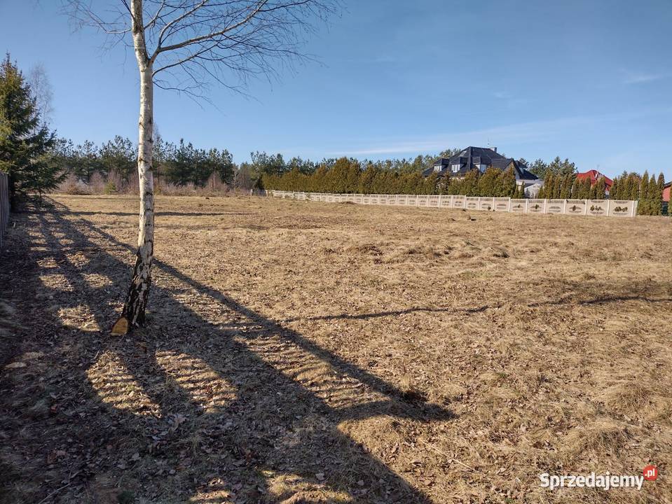 Postokątna równa działka 3000m2 pod gdańskiem Glincz