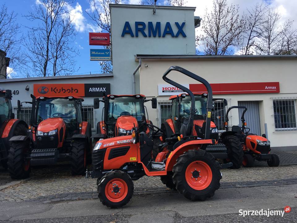 KUBOTA B1181 18 4x4 Diesel Raty 0 Nowy 2020 śląskie Bielsko-Biała