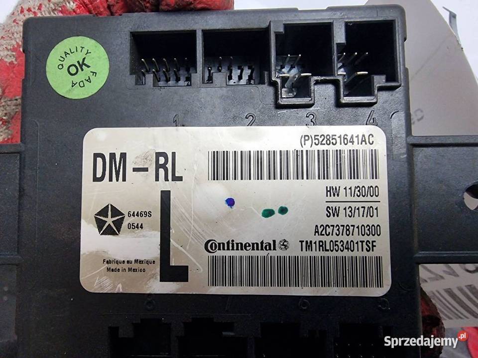 MODUŁ MASERATI GHIBLI 52851641AC Motoryzacja Lipno