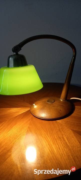 Lampka gabinetowa z lat 60 ub wieku ruchome Skierniewice