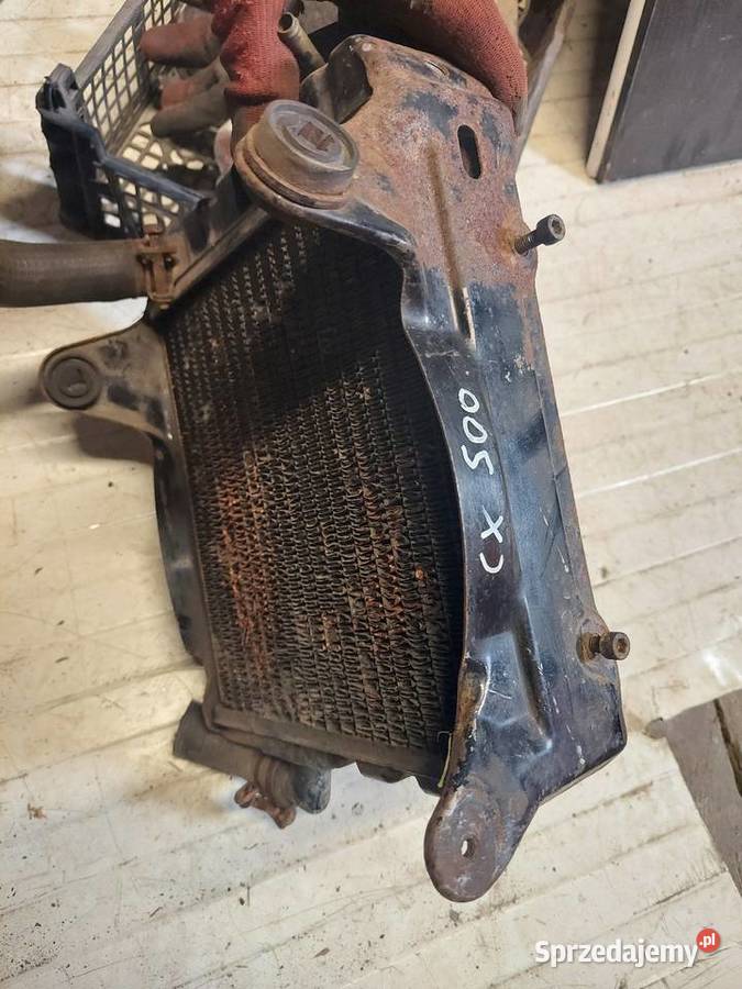 Honda CX 500 chłodnica cx500 radiator wentylator Chłodnice Jelenia Góra