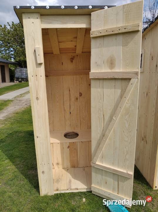 Toaleta drewniana Jastrząb