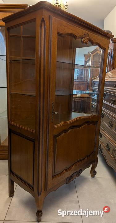 ładna witrynaserwantka ludwikowska dąbsklep Meble Dąbrowa Górnicza