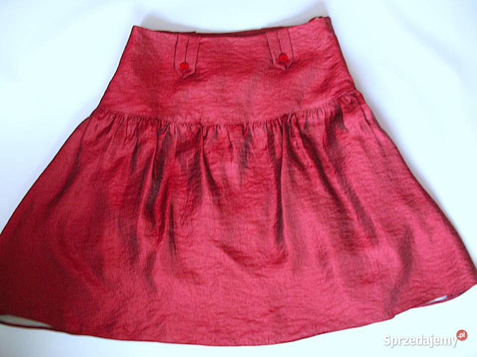Spódnica bordowa 44 2XL Obwód bioder 106 Siedlce