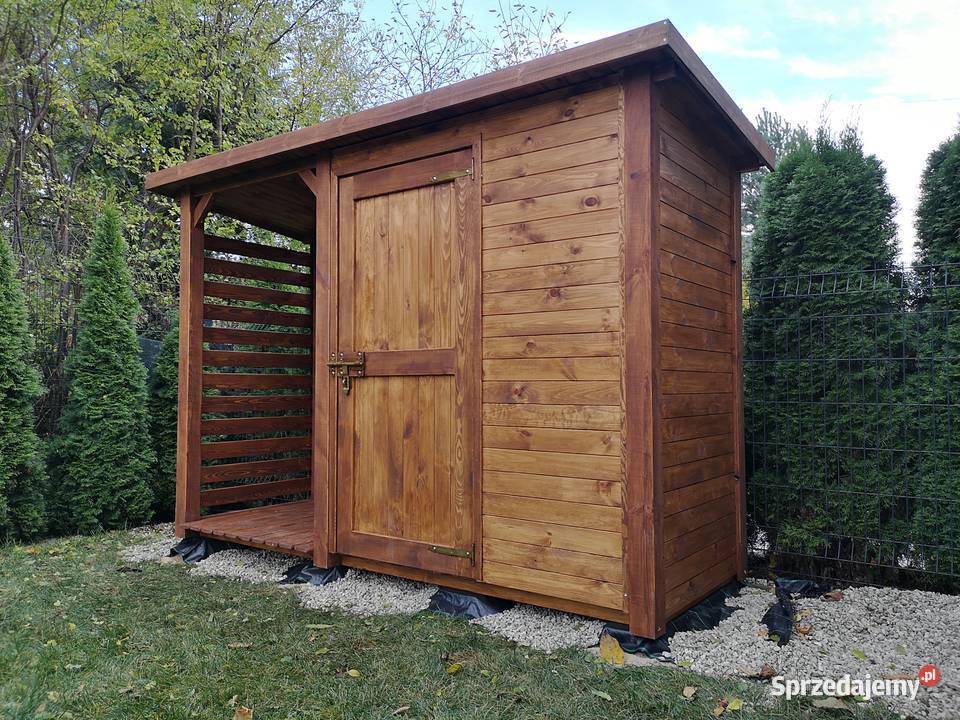 Drewutnia 1 x 11m domek narzędziowy 15 x 11m śląskie Kalety