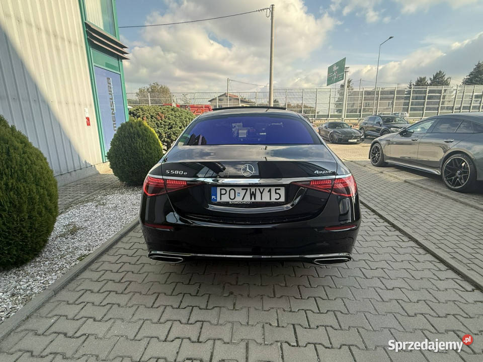 Mercedes S 580 26 Gwarancja Monitory masaż Węgrzce