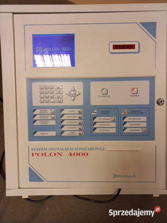 Centrala sygnalizacji pożarowej polon 4000 Grzechynia