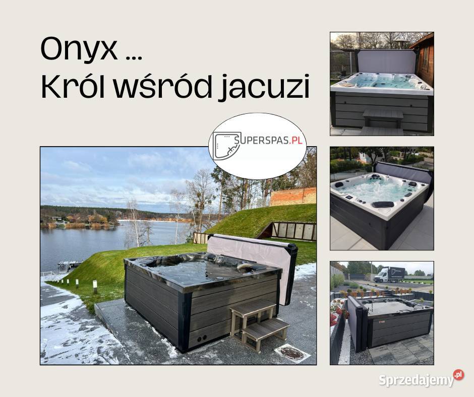 NowośćJacuzzi Onyx PlatinumSpas 5osobowe 90 dysz Środa Wielkopolska