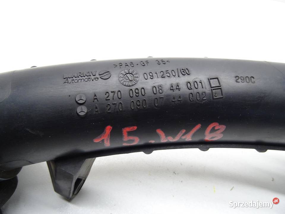 RURA PRZEWÓD POWIETRZA A2700900744 16 CGI