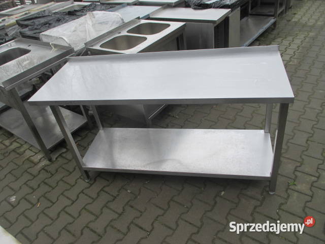 Stół Gastronomiczny Przyścienny Z Półką 1666085 Gastronomia