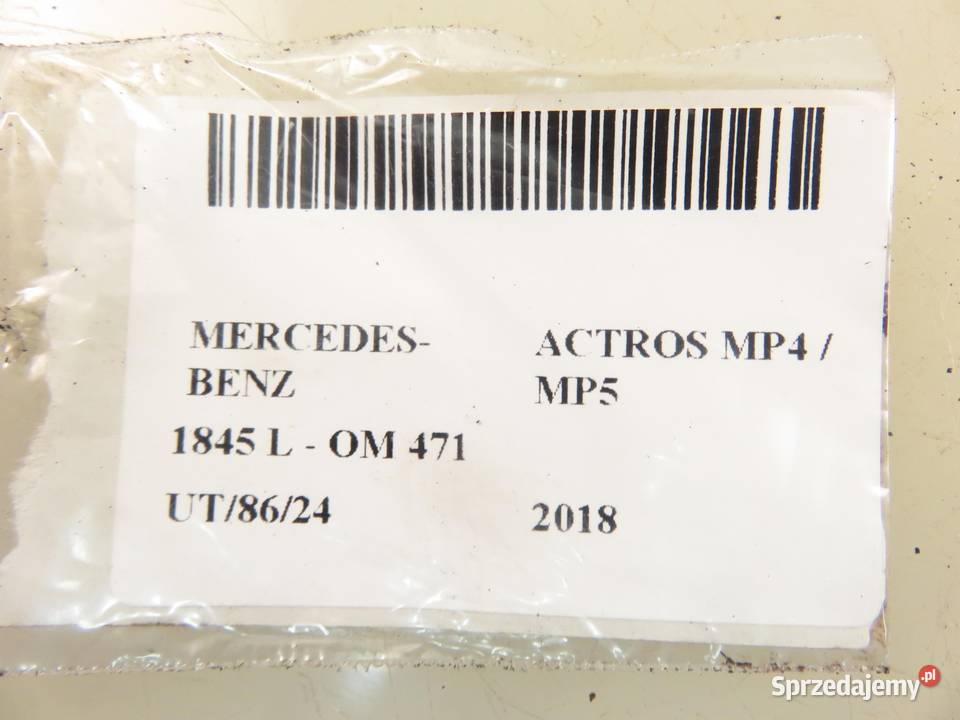 ROZRUSZNIK MERCEDES ACTROS MP4 MP5 1845 L 128 małopolskie