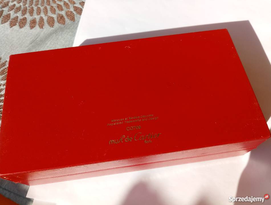 Oryginalne złote oprawki Cartier Kraków