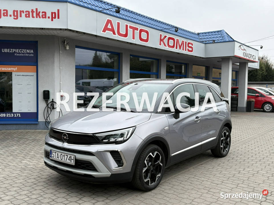 Opel Crossland X Rezerwacja srebrny Crossland X Tarnowskie Góry sprzedam