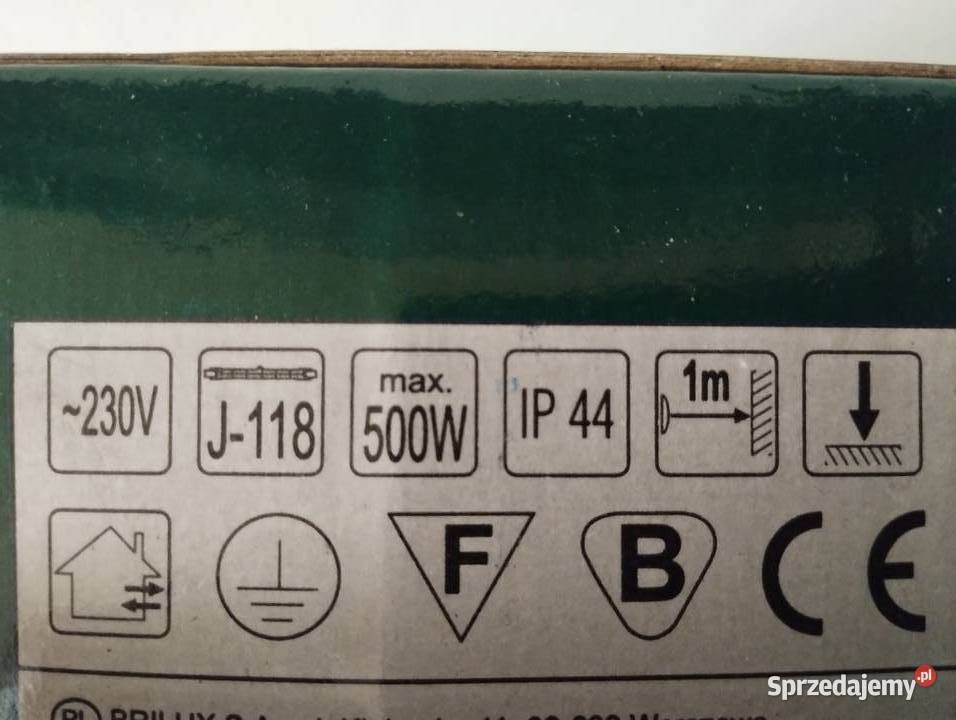 Naświetlacz halogenowy przenośny 500W Olkusz sprzedam