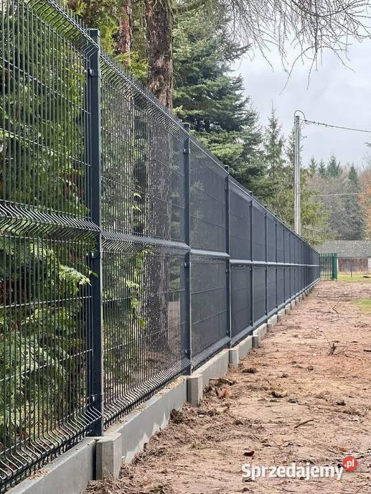ogrodzenie panelowe 3D 123 fi 4mmpodmurówka 25 sprzedam