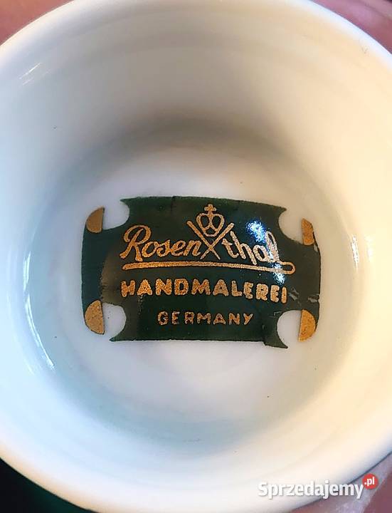 Serwis Kawowy mokka 6ciu osób Rosenthal wielkopolskie