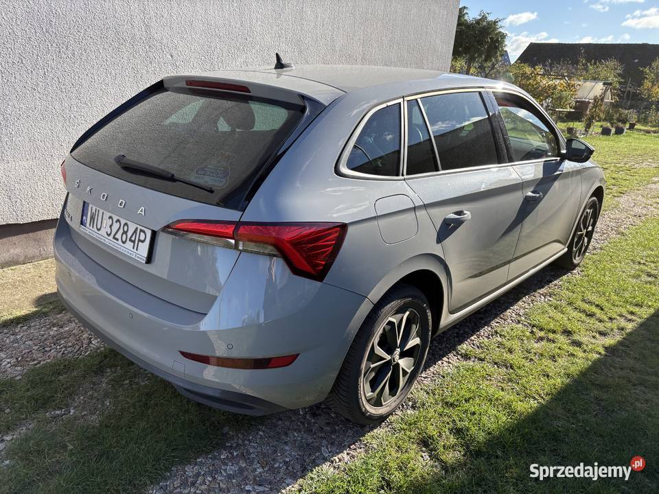 Skoda Scala 10 DSG 2022 Tsi automat grzane Huta Szklana sprzedam