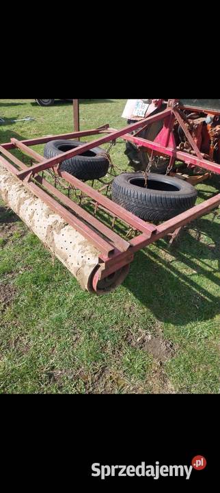 Wał łąkowy walec gniotnik 19m nieuszkodzony Nowy Sącz