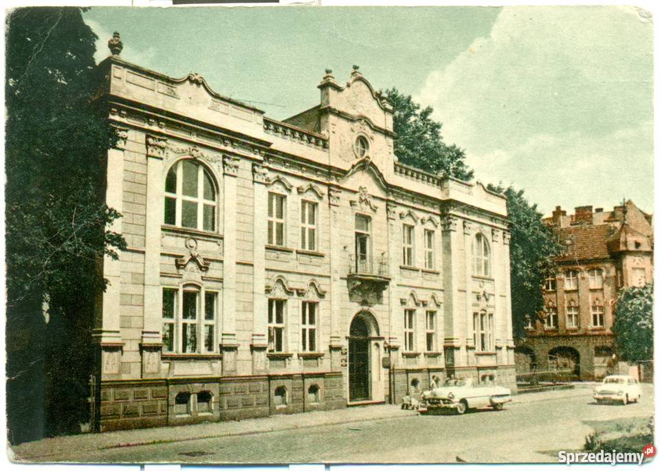 Stare zdjęcie pocztówka fotografia widokówka wielkopolskie Ostrów Wielkopolski