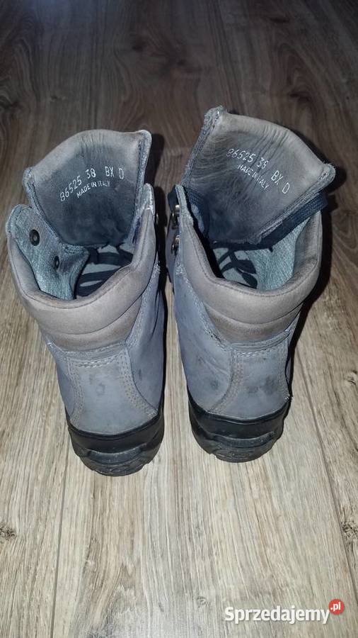 Buty SCARPA 3738 24 Skóra Vibram wysokie górskie