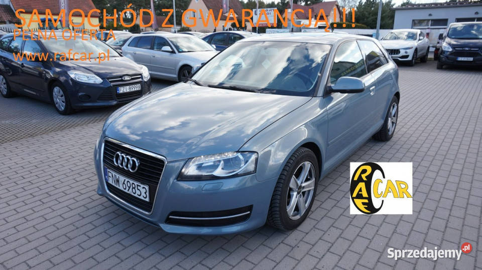 Audi A3 3drzwiowe super stan Gwarancja 8P lakier metallic