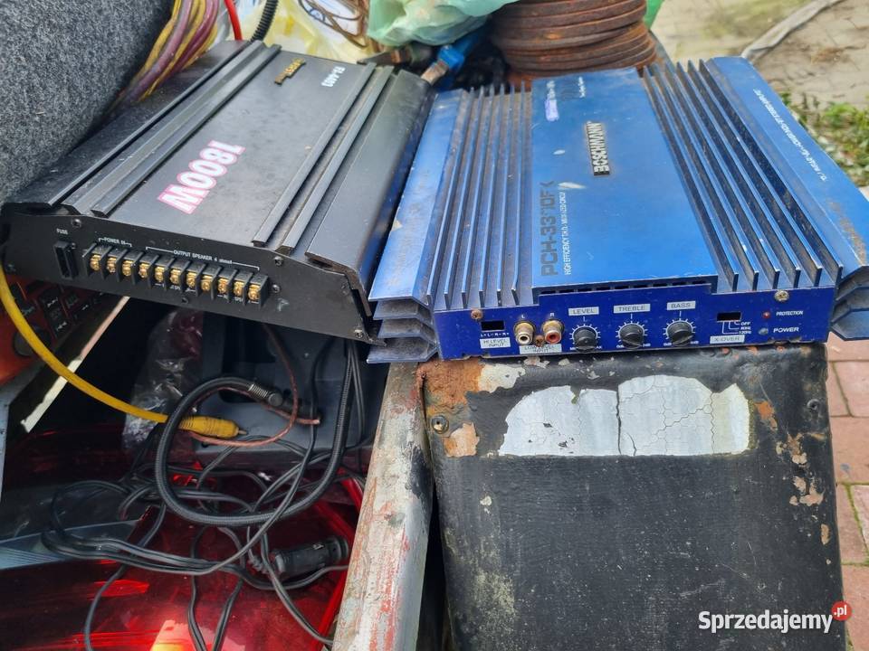 Wzmacniacz Tuba Kable Bischmann First Blaupunkt osobowe Skawina