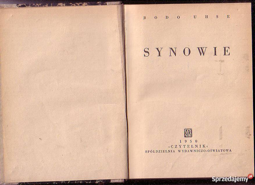 8965 SYNOWIE BODO UHSE Czyrna