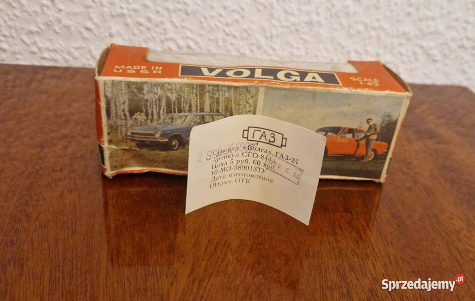 model samochodu Volga zsrr 1 43 rzadka nowa