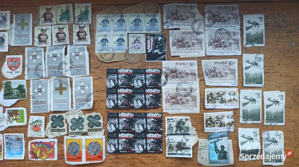 Stare znaczki pocztowe Wieluń