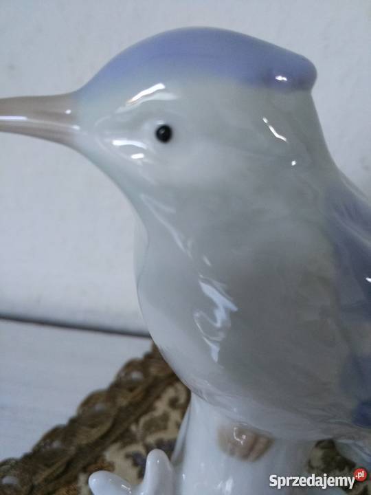 Piękny ptak z porcelany Ropa