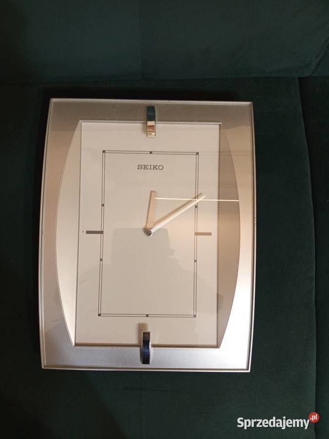 Zegar ścienny Japoński SEIKO QXA 270GT z lat 80 ścienny Wyposażenie wnętrz Warszawa sprzedam