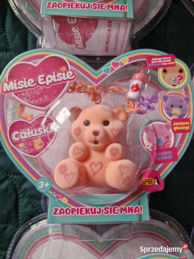 NOWE Misie Episie seria Całuski komplet zestaw 6 Maskotki Wrocław