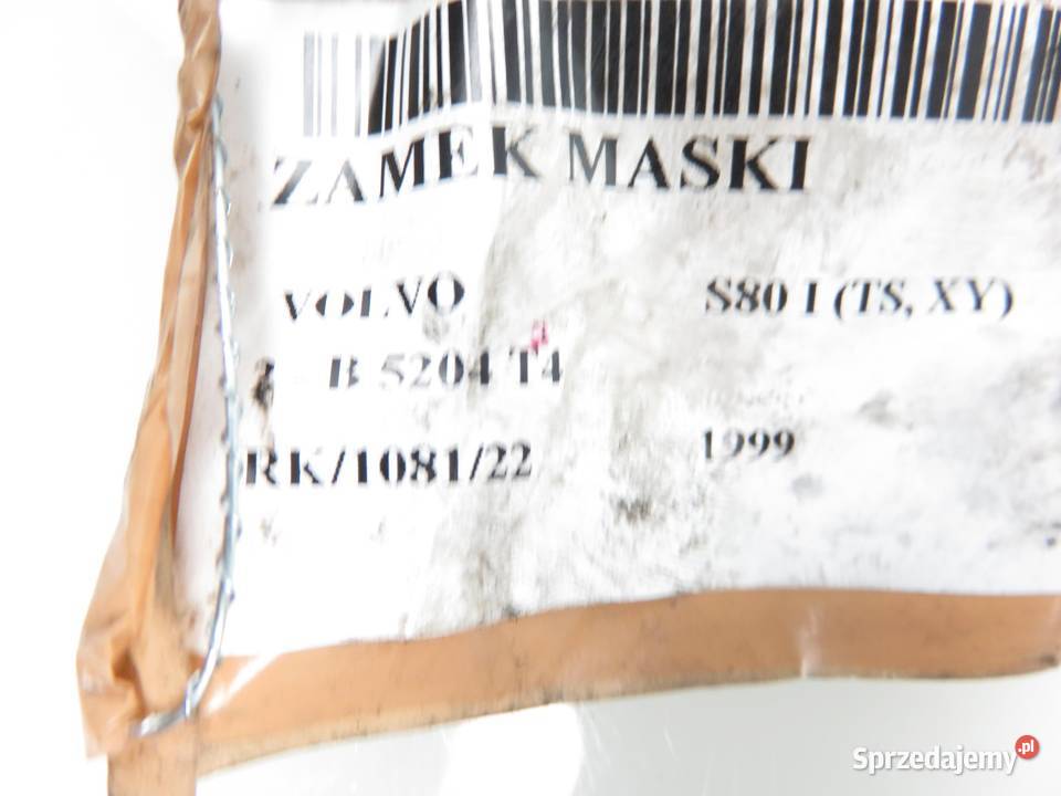ZAMEK MASKI VOLVO S80 I TS XY 9483765