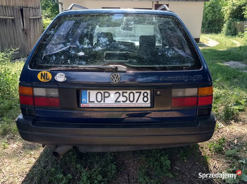 Sprzedam samochód Volkswagen Passat B3 1991r Chodel sprzedam