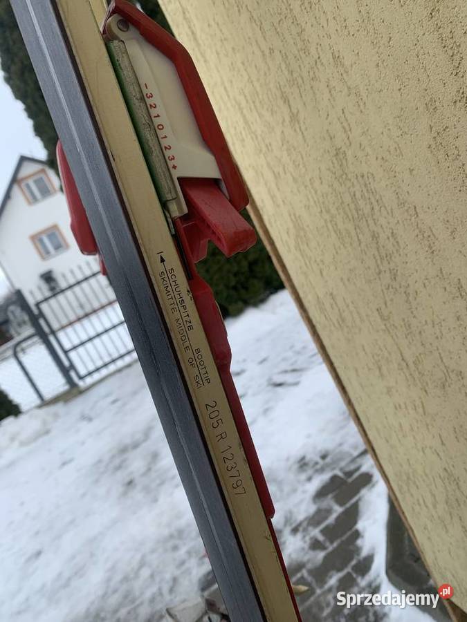 Narty Vlkl Volkl RS SUPER P9 vintage niemieckie Jasło