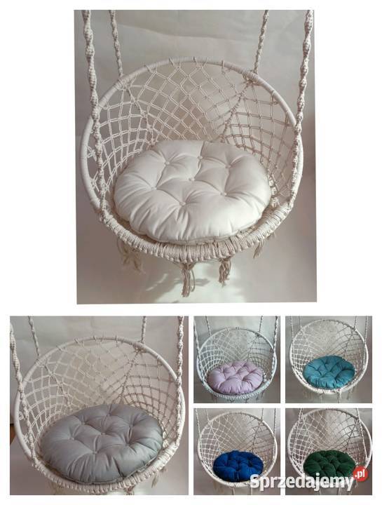 Huśtawka fotel wiszący bocianie gniazdo z Włocławek sprzedam