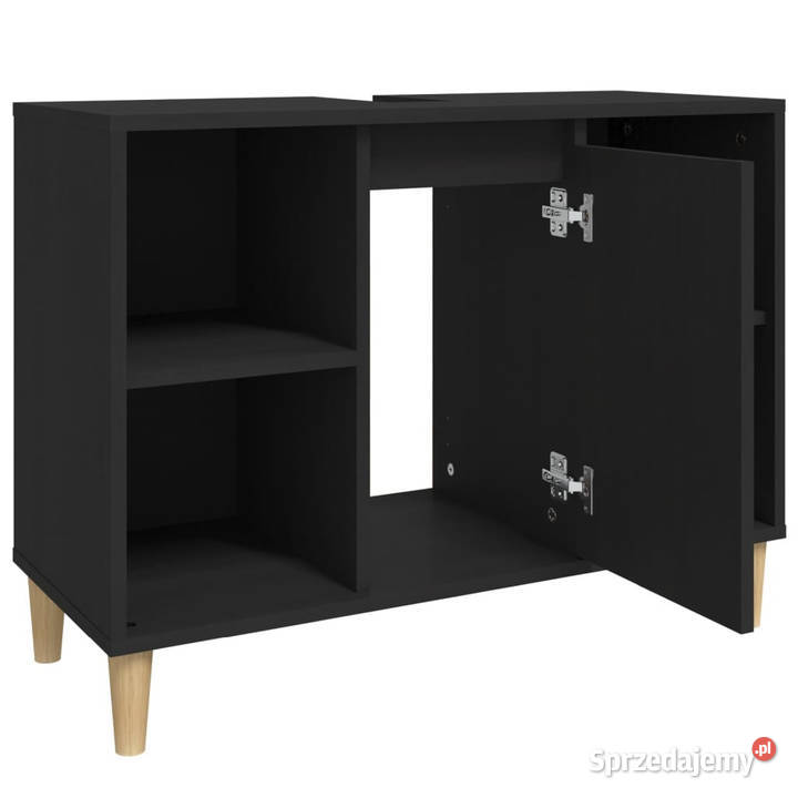 Szafka pod umywalkę czarna 80x33x60 WM821285 Łazienkowe Warszawa