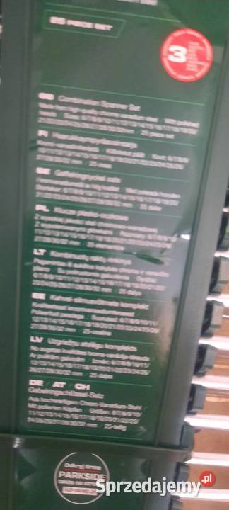 Zestaw kluczy płaskooczkowych 25el 632mm Klucze dolnośląskie Wrocław