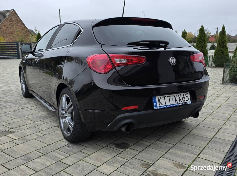 Alfa Romeo Giulietta Quadrifoglio Verde kurtyny powietrzne lubuskie Skwierzyna
