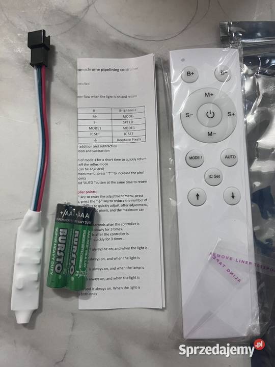Sterownik z pilotem do cyfrowych taśm LED podkarpackie Jarosław