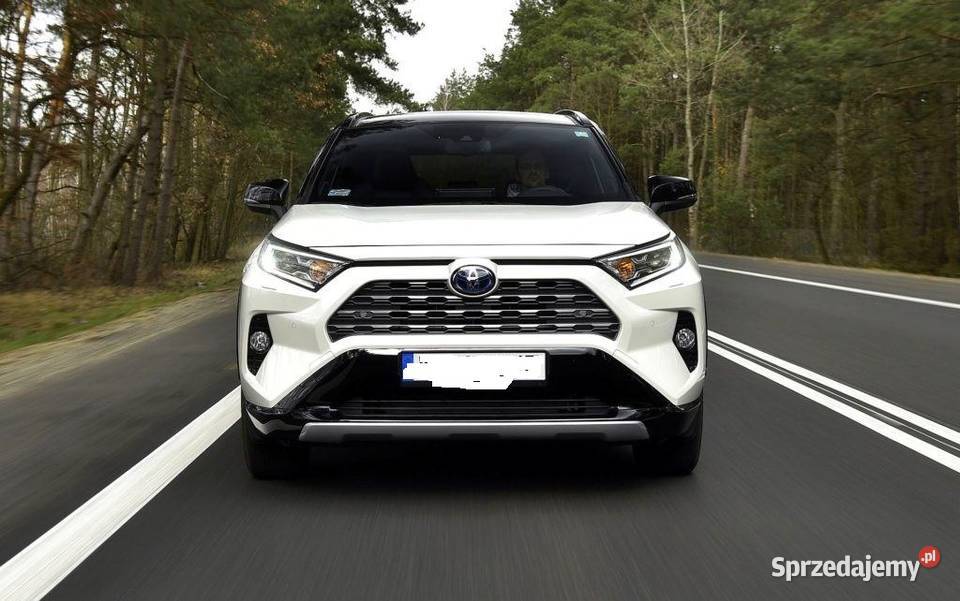 Toyota RAV4 V przód kompletny lift 2024 biały Warszawa sprzedam