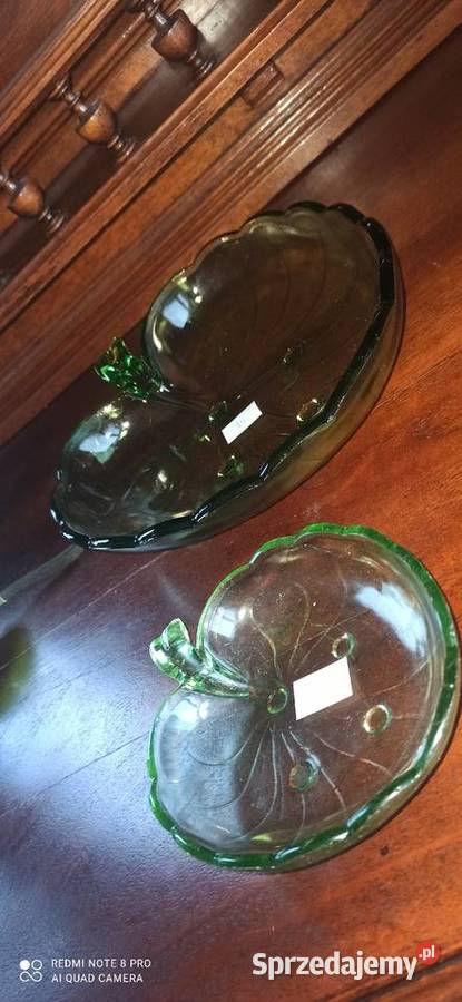 Miseczka owocarka Do deserów W kształcie liścia Gdańsk sprzedam