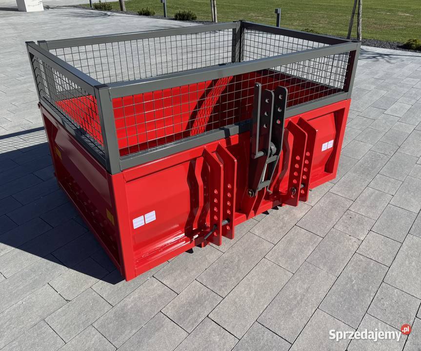 skrzynia transportowa na tył ciągnika z Pobłędzie sprzedam