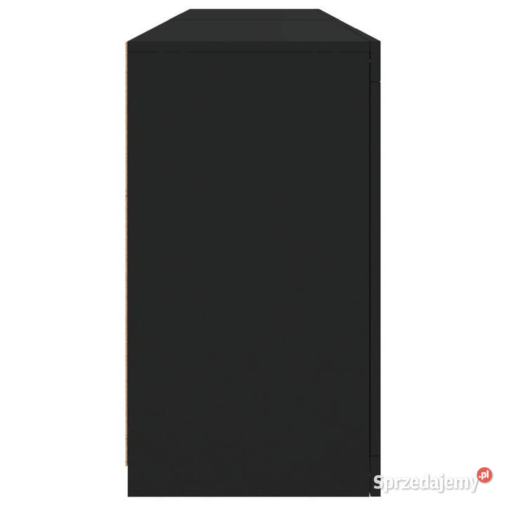Szafka z oświetleniem LED czarna 164x37x67 Warszawa sprzedam