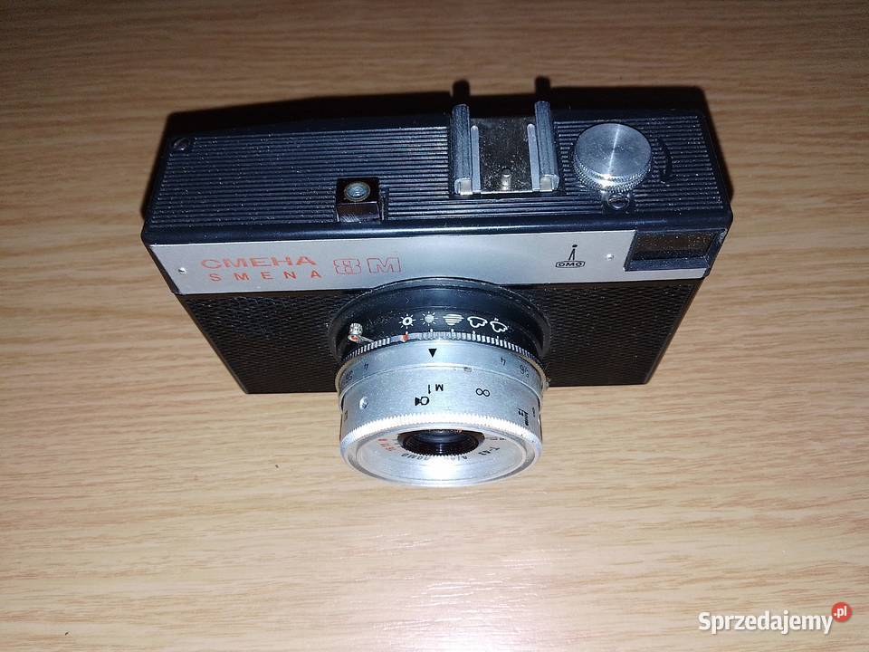 Kultowy radziecki aparat fotograficzny SMENA 8M Pszczyna